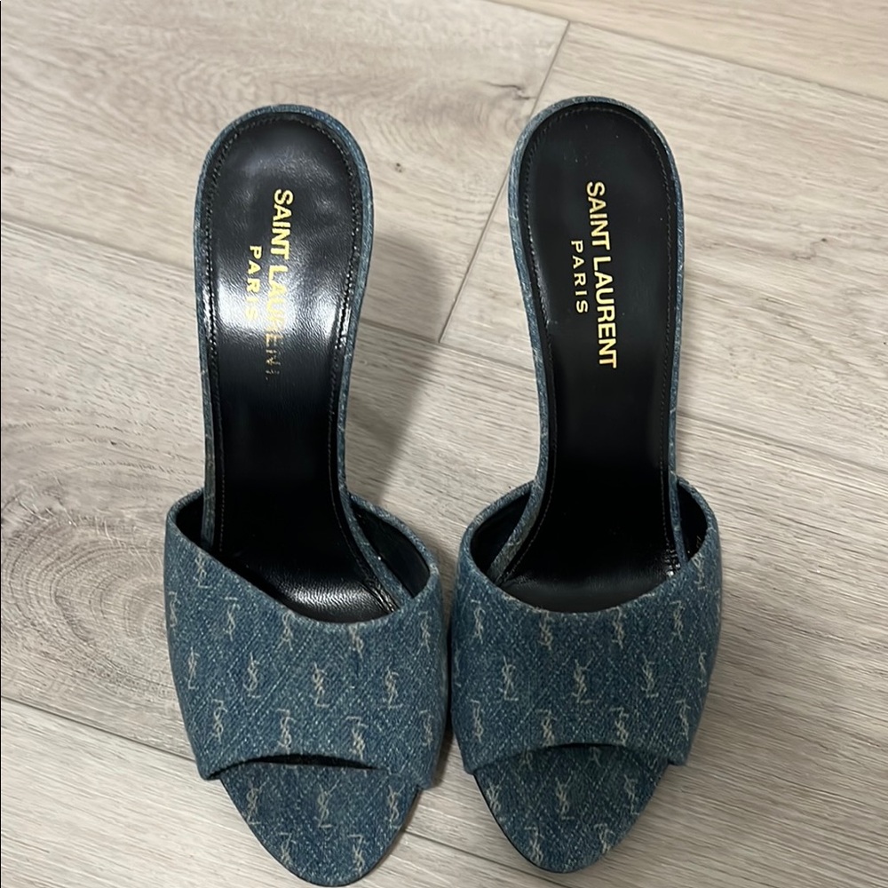 Saint Laurent Blue High Heel Heels